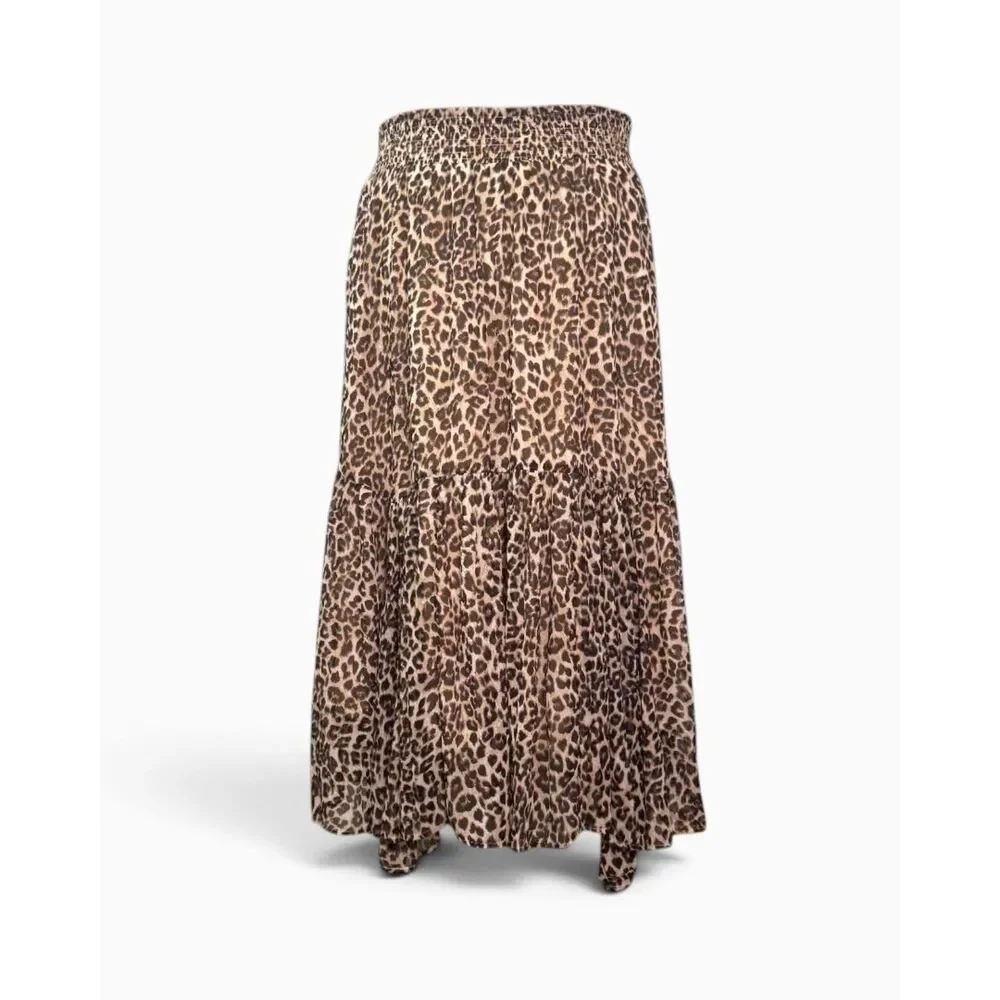 American Eagle AE Smocked Handkerchief Hem Maxi Skirt, NWOT! Size XXL